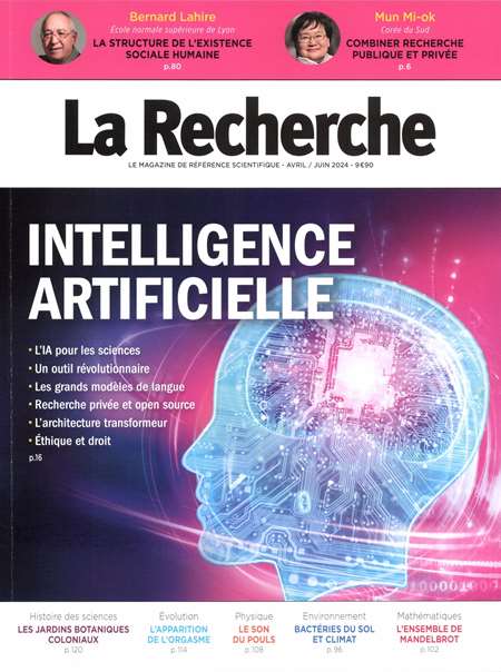 Abonement LA RECHERCHE - Revue - journal - LA RECHERCHE magazine